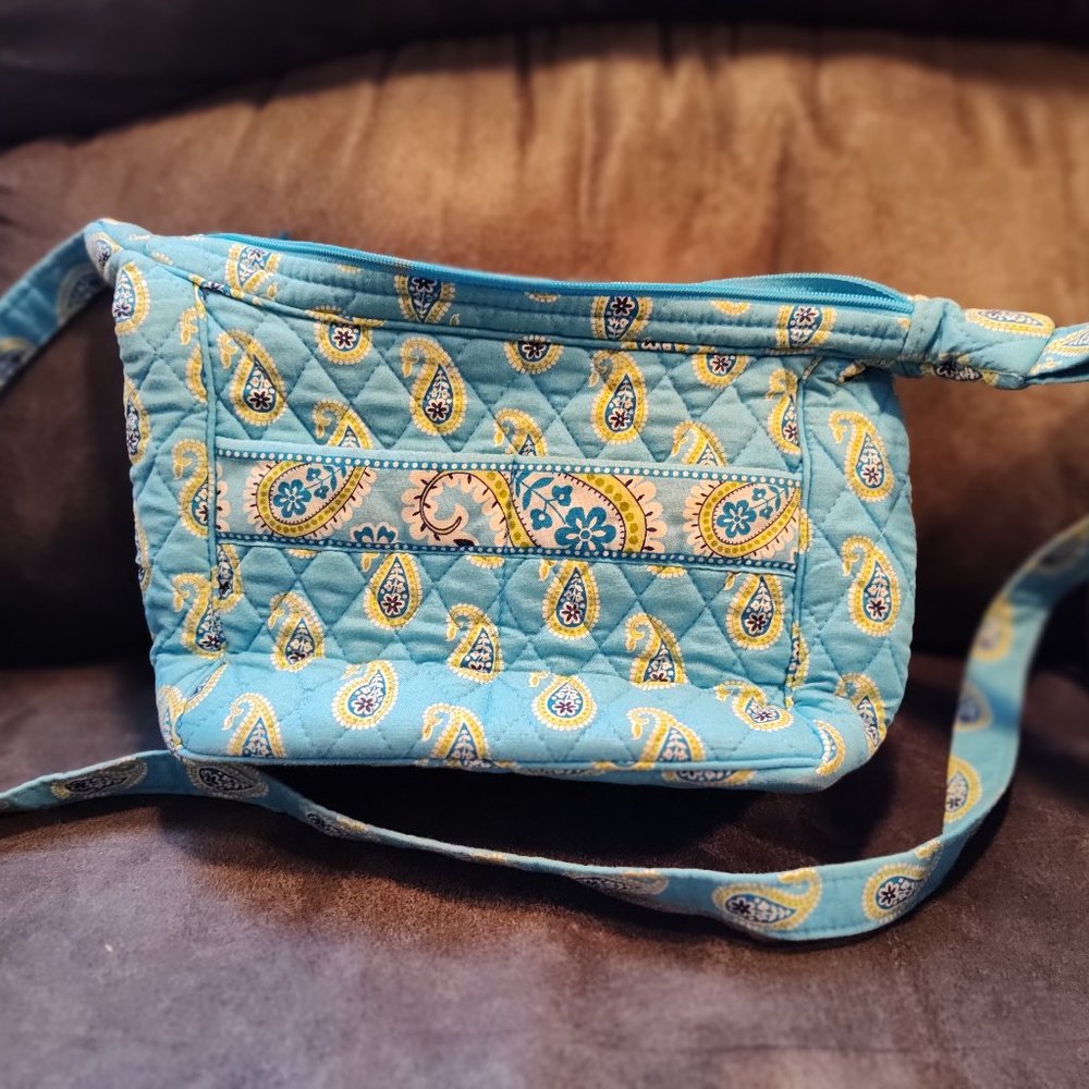 VERA BRADLEY BERMUDA BLUE PURSE